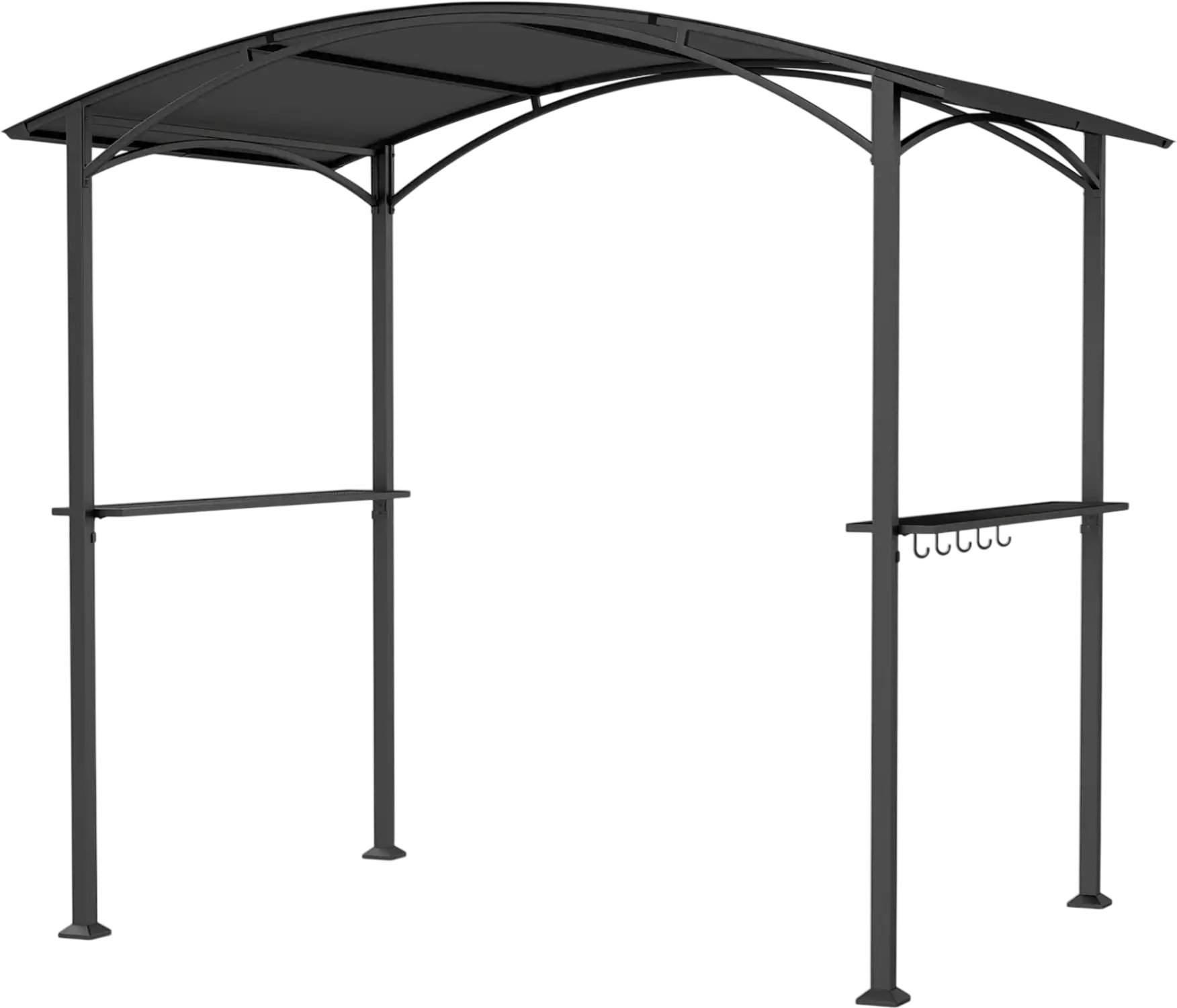 Costway 8' x 5' x 7' Outdoor BBQ Grill Gazebo Canopy Metal Frame 35931340 New