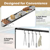 8 x 5 x 7 FT Grill Gazebo Outdoor BBQ Canopy with Metal Frame - Gallery View 7 of 10