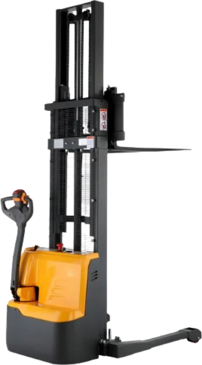 Apollolift A-3039 Powered Forklift Electric Walkie Stacker with Straddle Legs 2640 lbs. Capacity 130