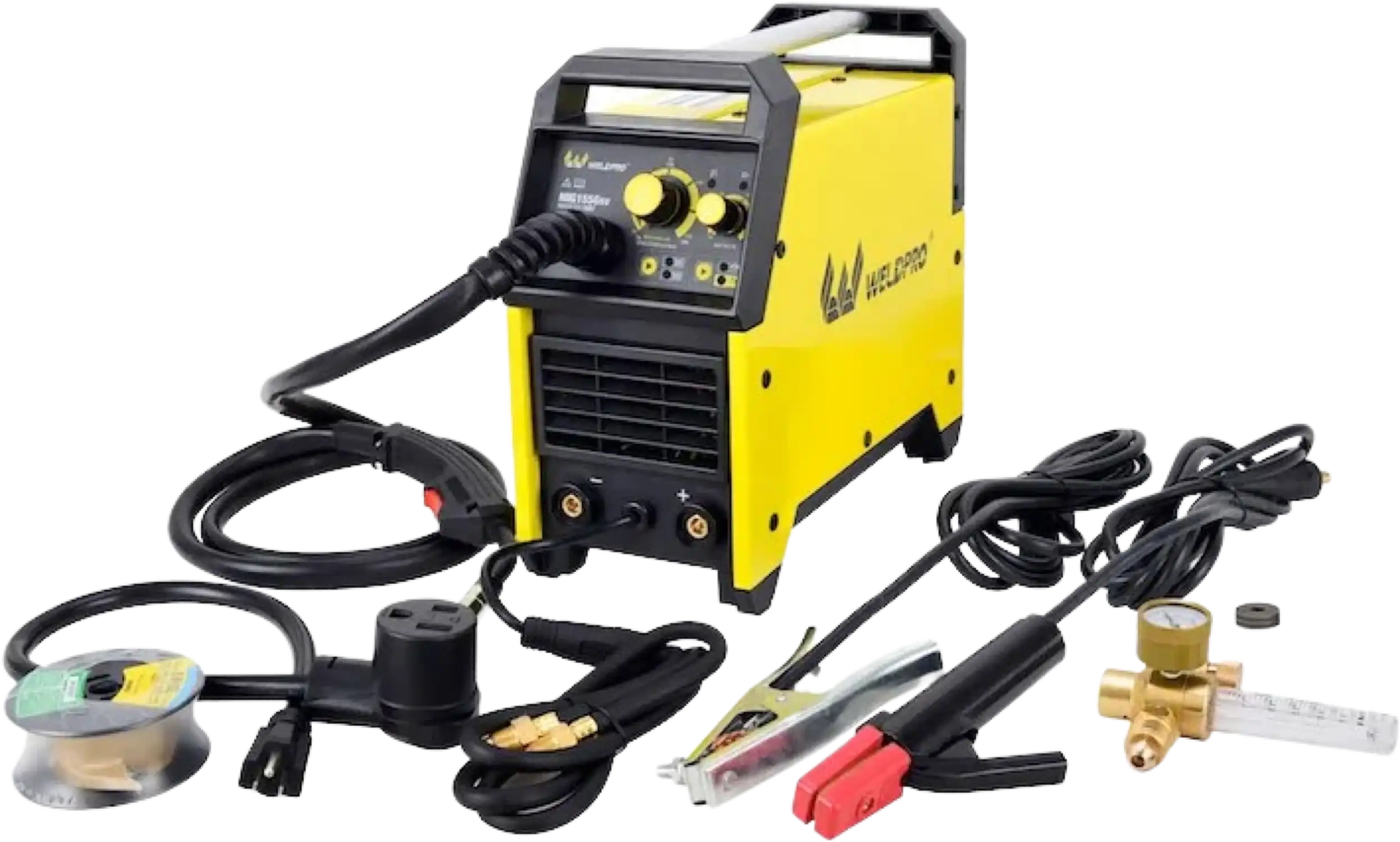 Weldpro MIG155GSV Stick Arc Welder with Dual Voltage 120/230V Inverter MIG 155 Amp L13002 New
