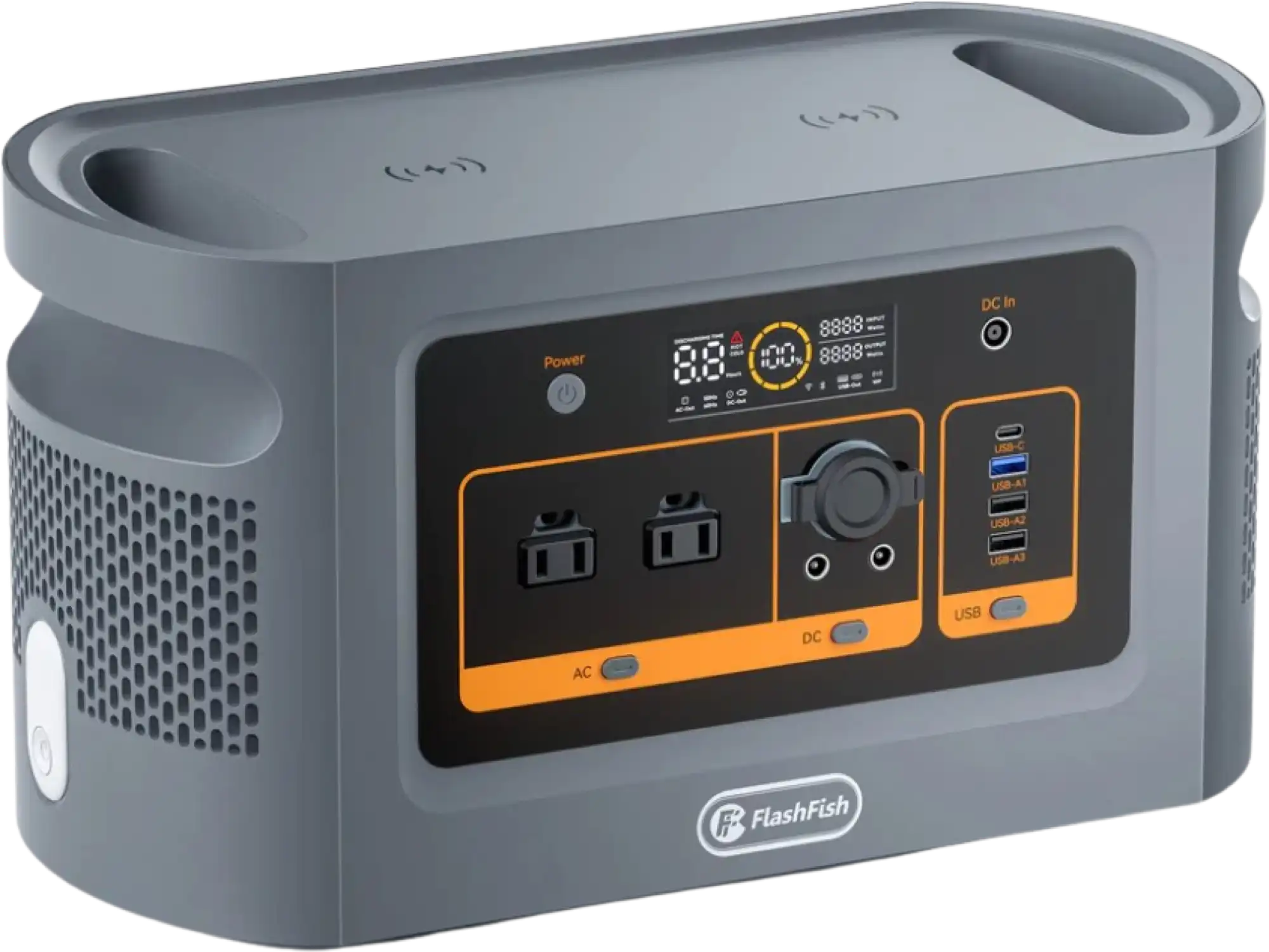 Flashfish QE02D UPS Portable Power Station 1200W 1008Wh New