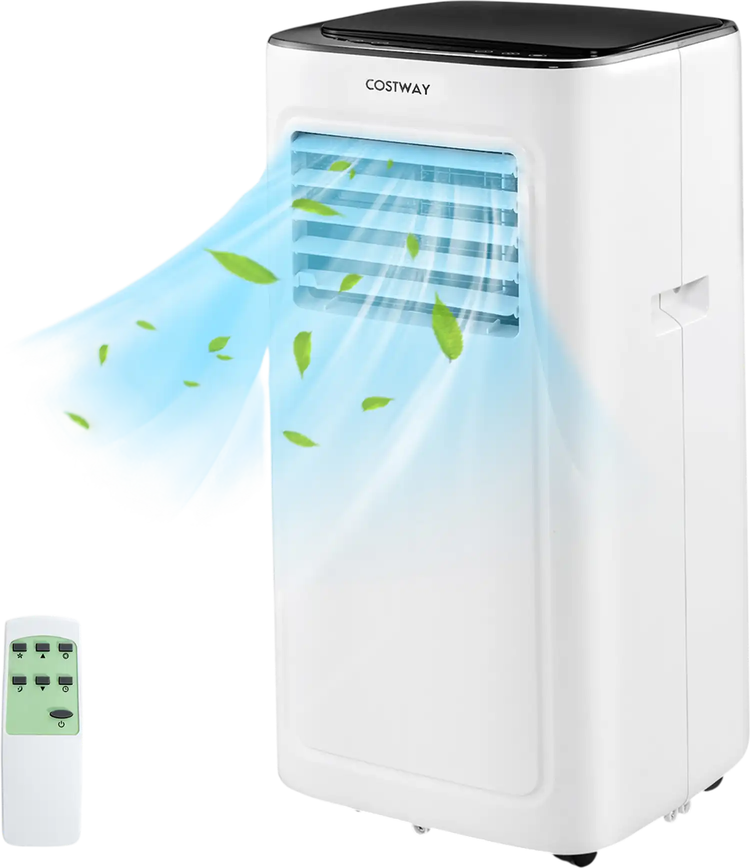 Costway 9000 BTU Portable Air Conditioner Dehumidifier 24H Timer 35462198 New