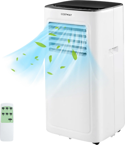 Costway 9000 BTU Portable Air Conditioner Dehumidifier 24H Timer 35462198 New