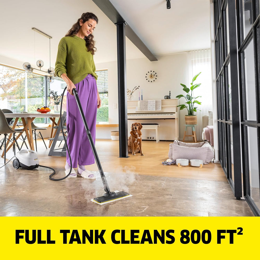 Karcher SC 3 EasyFix Steam Cleaner 800 Sq. Ft Coverage 40 Sec. Heat-Up 1450W New