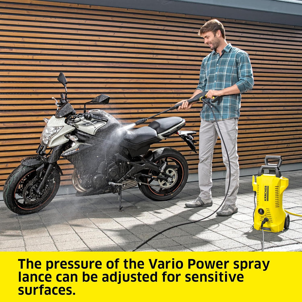 Karcher K2 Power Control Electric Pressure Washer 1700 PSI 1.4 GPM with 2 Lances New