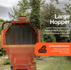 Super Handy GUO140 Towable Wood Chipper 5" Chipping Capacity 15 HP Gas Electric Start New
