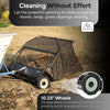 Dapper Supply Lawn Sweeper 42" Tow-Behind with 25 Cu. Ft. Hopper Bag New