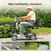iScooter X02 Pro Mobility Scooter 4-Wheel 20 Mile Range 6.2 MPH 24V 20Ah New