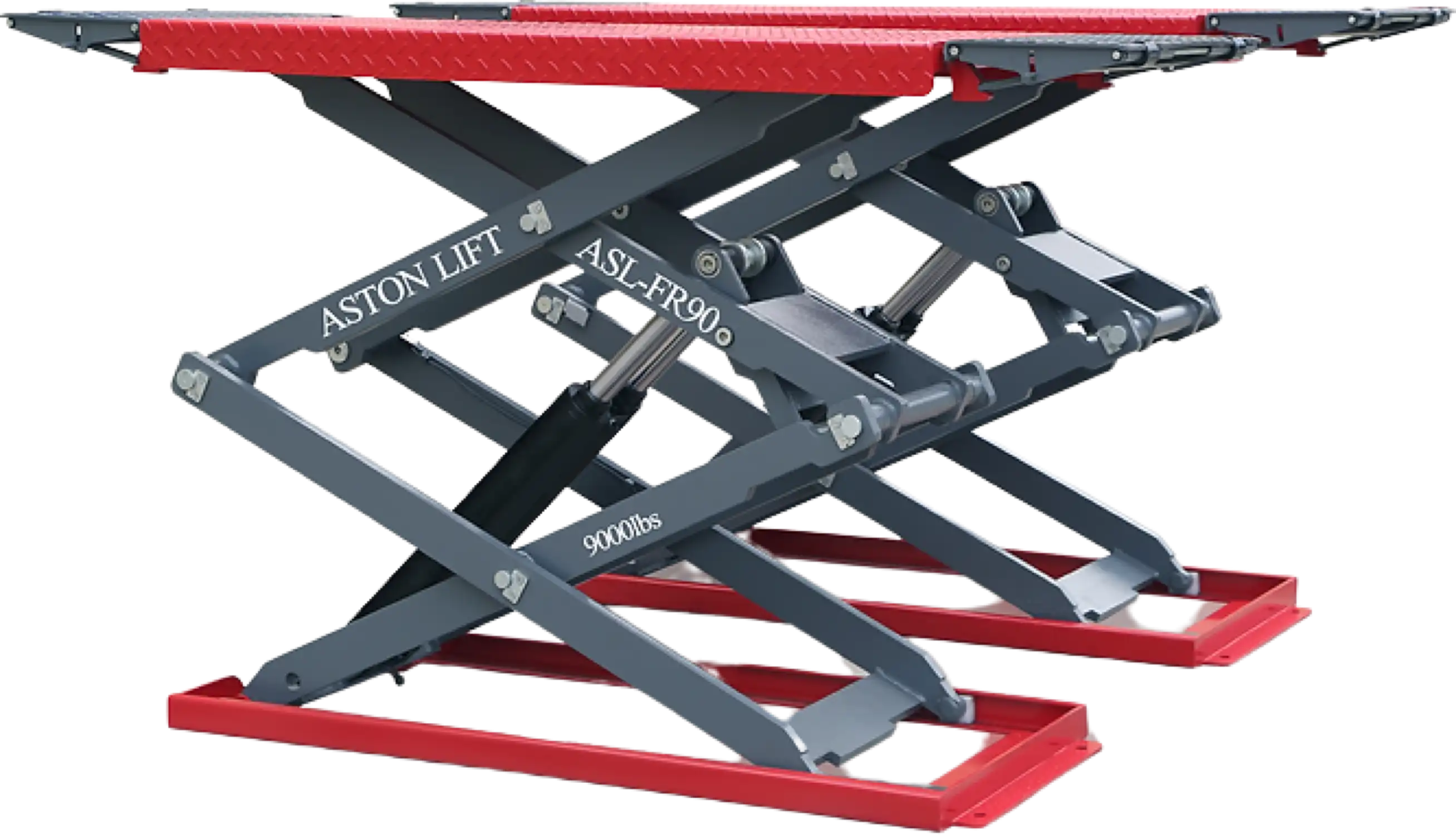 Aston Technologies ASL-FR9011 Full-Rise Scissor Lift 9,000 Lbs 72