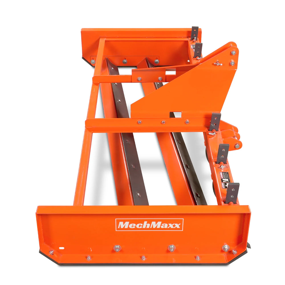 96" Heavy Duty Land Leveler Land Plane Scraper Grader with Shanks 3 Point Hitch,  LP96