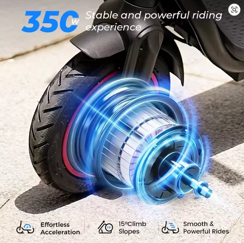 iScooter W5 Electric Scooter 19 MPH 21 Miles Range 36V 350W New