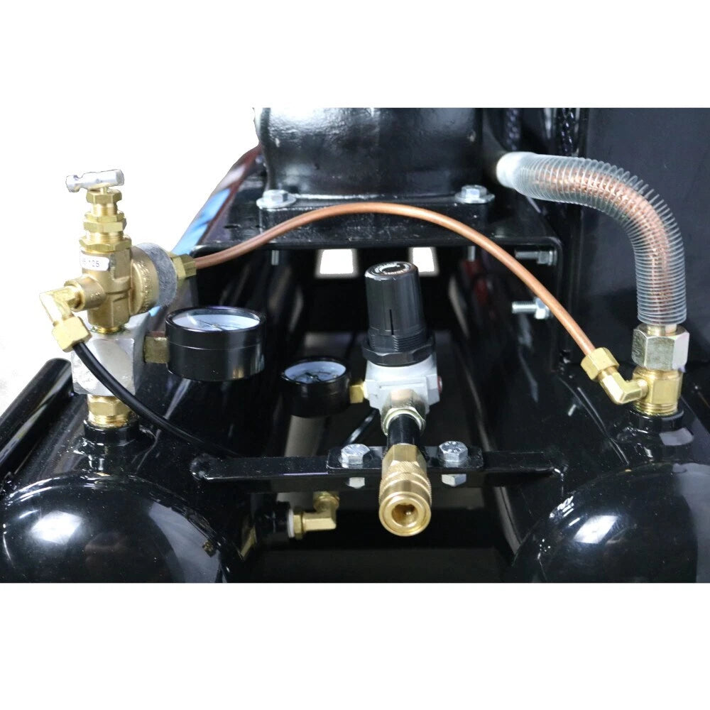 Mega Compressor MP-6510GBS Air Compressor Twin Tank 10 Gallon 6.5 HP 150 PSI Briggs & Stratton New