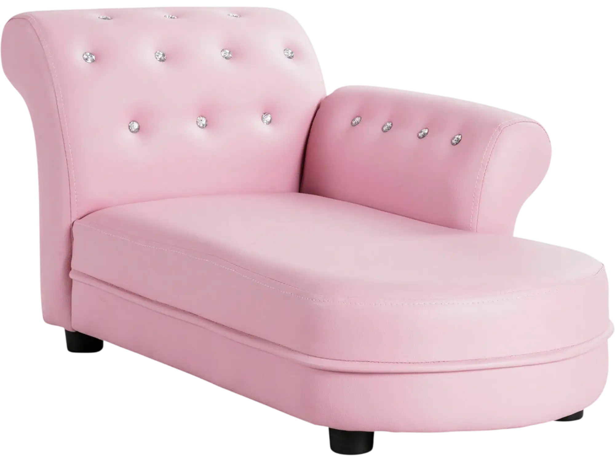 Costway Kids Chaise Lounge Sofa Armrest Relax 13407965 New