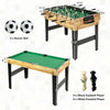 10-in-1 multi combo game table set featuring foosball, billiards, and soccer, perfect for family entertainment.