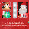 Lighted little reindeer from the 9.5 feet Christmas inflatable decoration, equipped with built-in LED lights for.