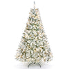 9/7.5/6/4.5 FT Pre-Lit Artificial Christmas Tree with 900/550/250/150 Warm White LED Lights-S - Gallery View 1 of 1