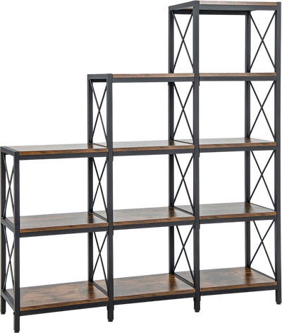 Costway 9 Cube Bookcase Carbon Steel Frame Home Office 42356879 New
