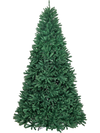 9 Feet Hinged Premium Artificial PVC Christmas Tree with Solid Metal Stand 