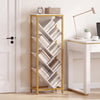 9-Tier Freestanding Bookcase for Hardcover Books-White - Gallery View 1 of 9