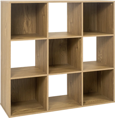 Costway 9-Cube Wooden Bookshelf Storage Organizer 66685037 New