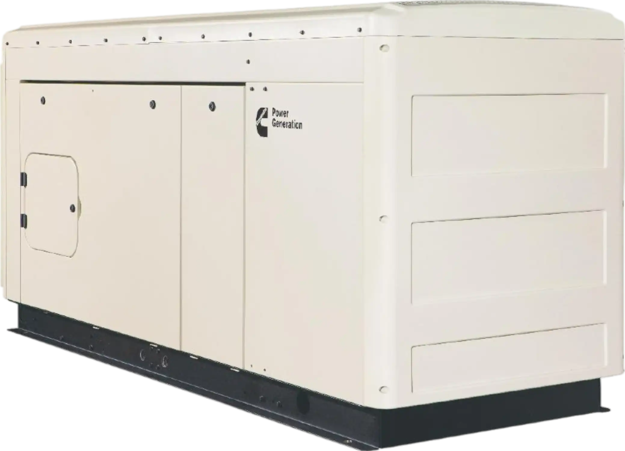 Cummins RS60 60kw Power Quiet Connect™ Series Liquid Cooled 3-Phase 120/208V Standby Generator LP/NG A054F821 New