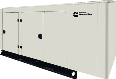 Cummins RS50 50kw Power Quiet Connect™ Series Liquid Cooled 3-Phase 277/480V Standby Generator LP/NG A054F647 New