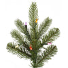 Vickerman King Spruce Artificial Christmas Tree 7.5' x 56" Multi-Colored LED Lights New