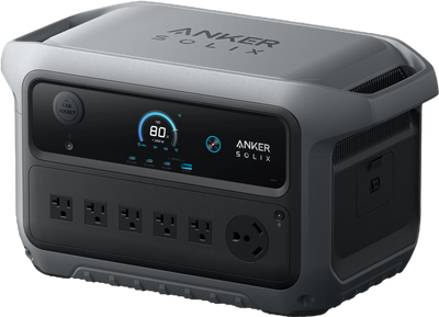 Anker SOLIX C2000 Gen 2 Portable Power Station 2048Wh 2400W LiFePO4 New