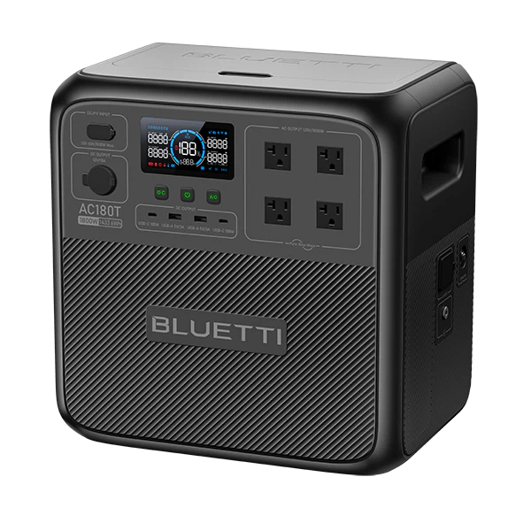 Bluetti AC180T 1433Wh/1800W Portable Power Station Solar Generator New