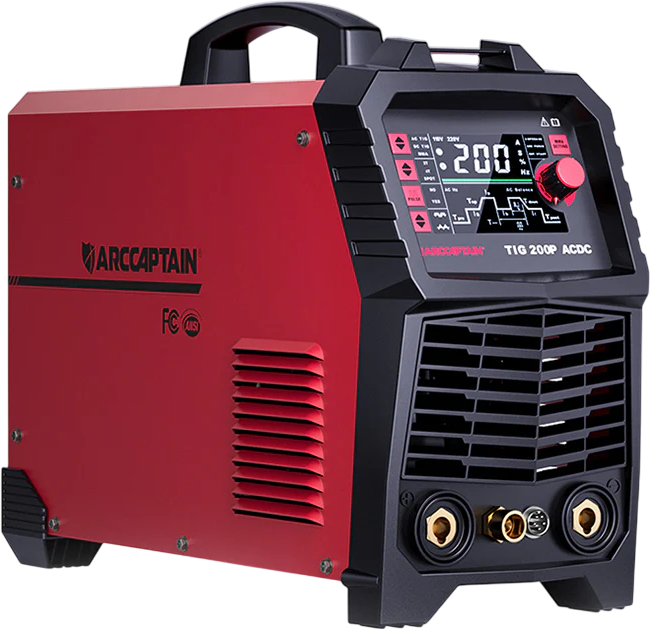 Arccaptain TIG200P Aluminum Welder AC/DC Pulse TIG Multi Process 110V/220V New