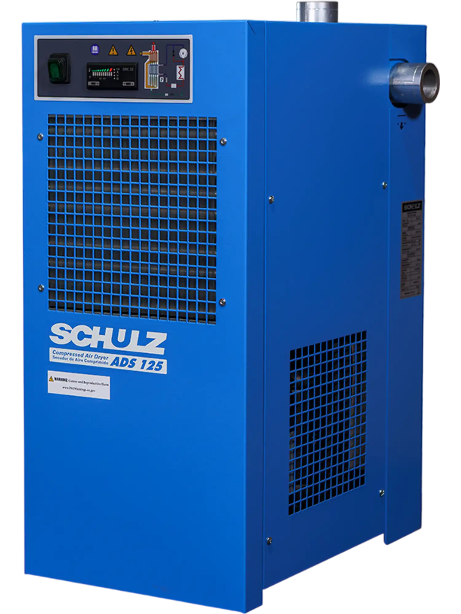Schulz ADS-125 Air Dryer Non-Cycling Compressed 125 CFM 203 PSI 115V 1-Phase New