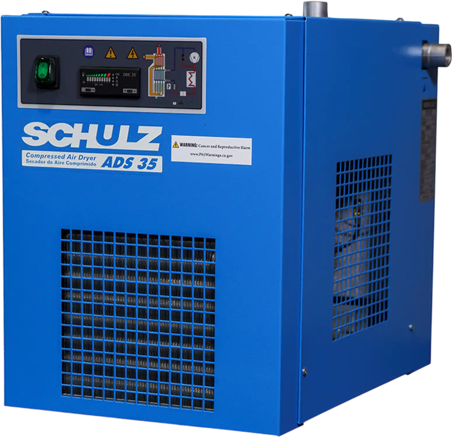 Schulz ADS-35 Air Dryer Non-Cycling Compressed 35 CFM 232 PSI 115V 1-Phase New
