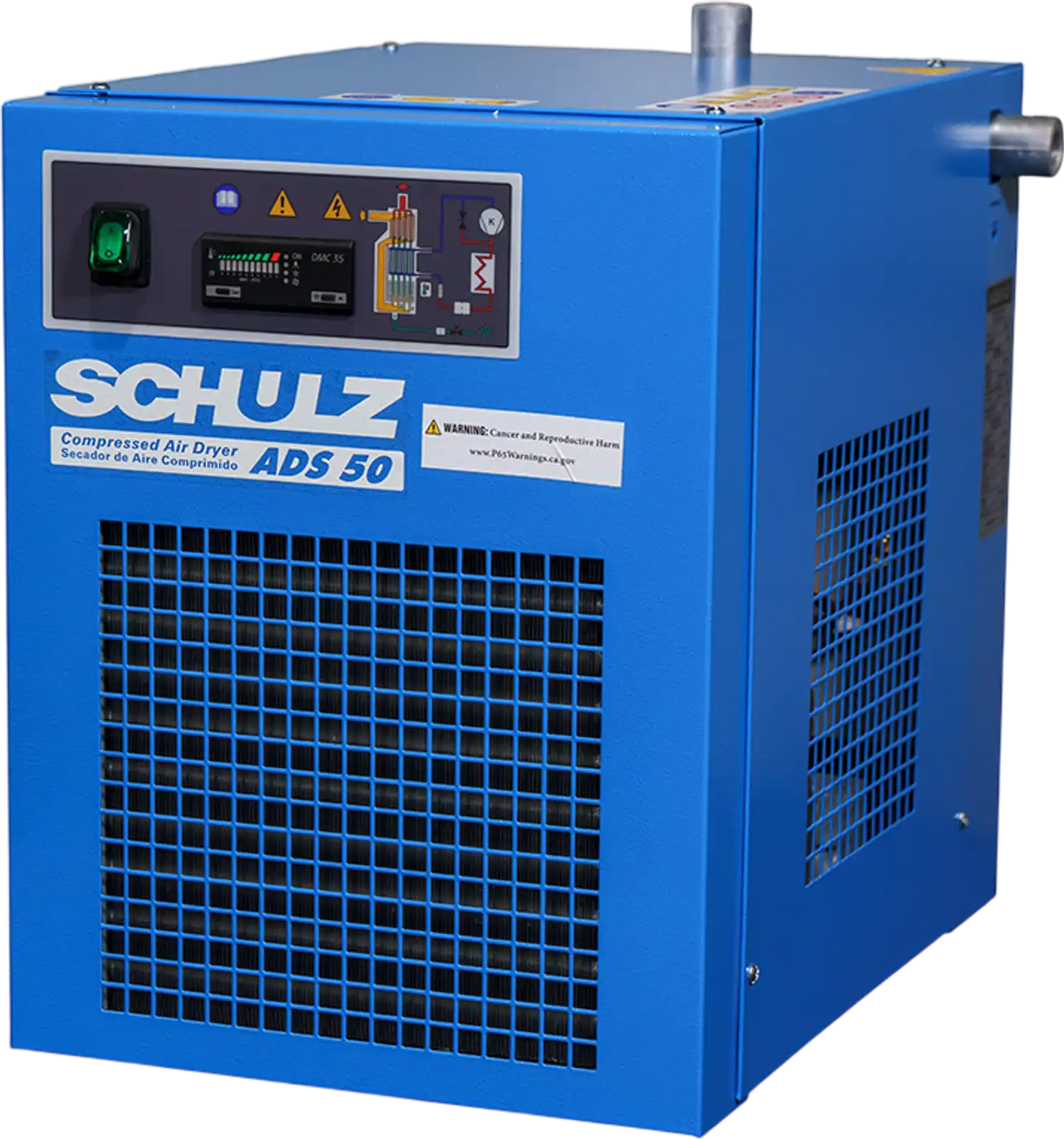 Schulz ADS-50 Air Dryer Non-Cycling Compressed 50 CFM 232 PSI 115V 1-Phase New