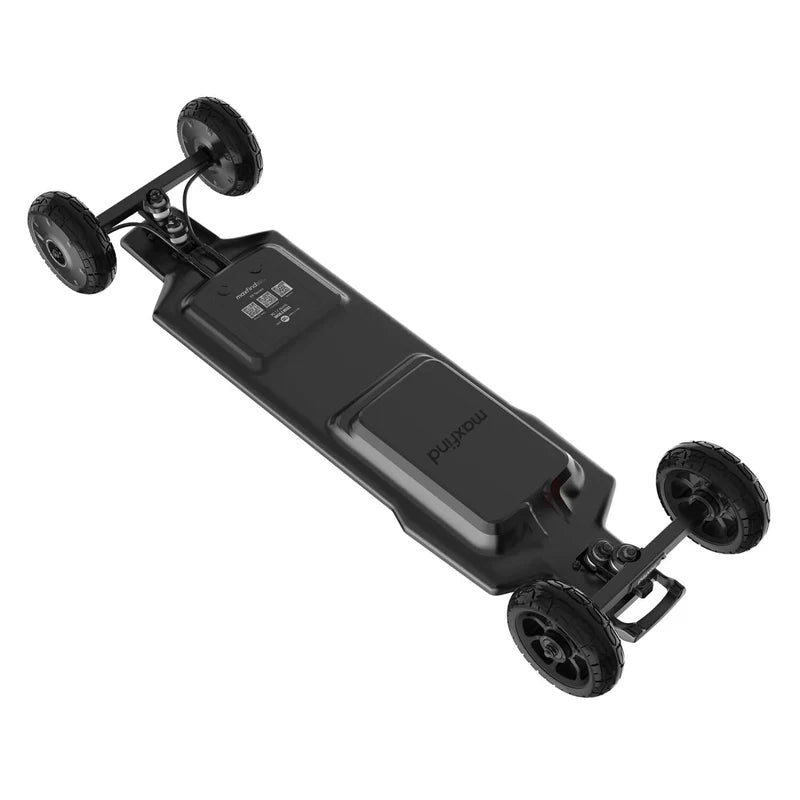 Maxfind FF AT Electric Skateboard All Terrain Dual 1500W Motors 48V 28 MPH 34 Mile Long Range New