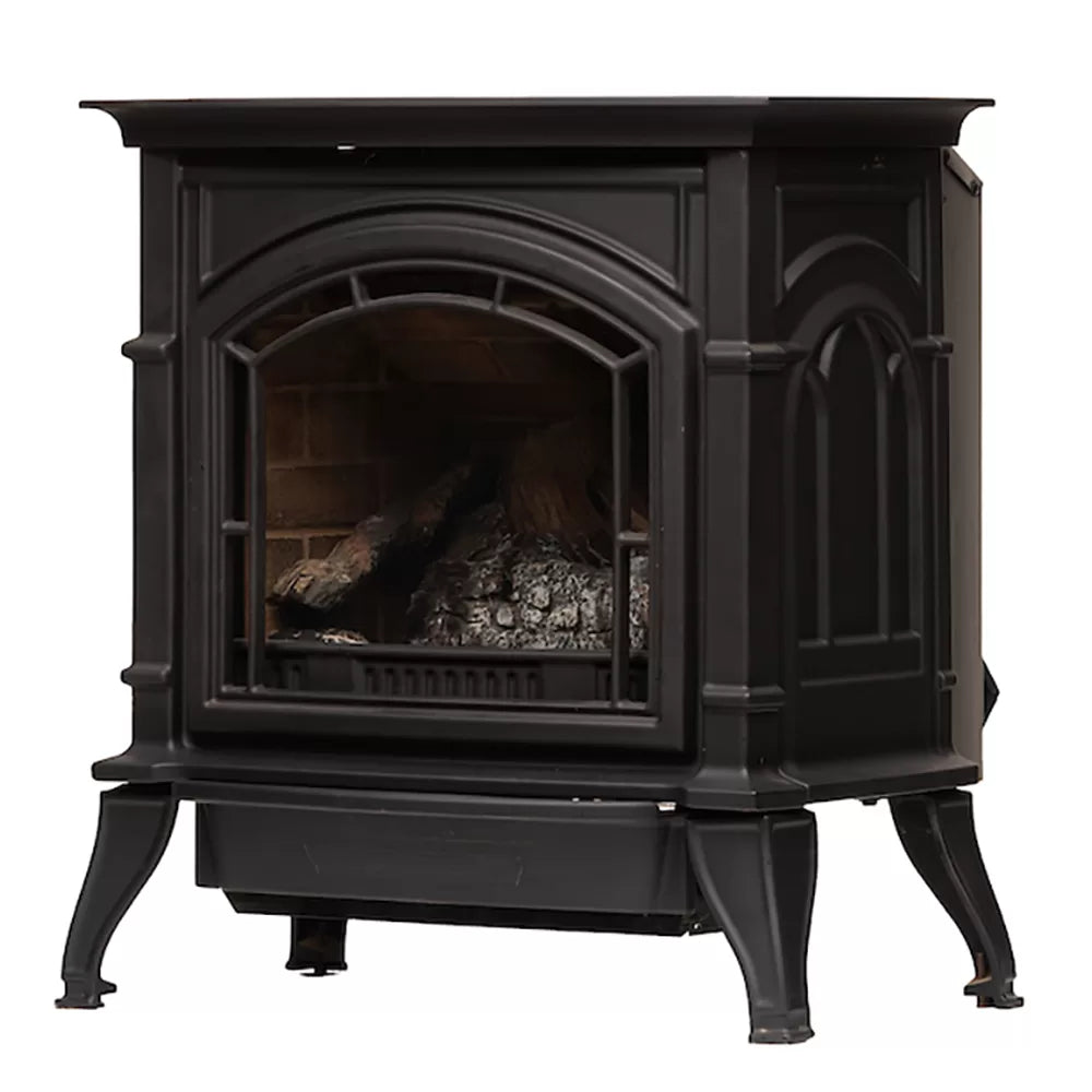Ashley Hearth AG23 Gas Stove Cast Iron Dual Fuel Natural Gas Propane 23,500 BTU 1,000 sq. ft New
