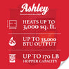 Ashley Hearth AP5622-W Pellet Stove 3,000 sq. ft. 170 lb Hopper with WiFi Connect New