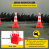 Vevor Safety Cones 36" PVC Traffic Cones Orange with 2 Reflective Collars and Weighted Base 6 PCS New