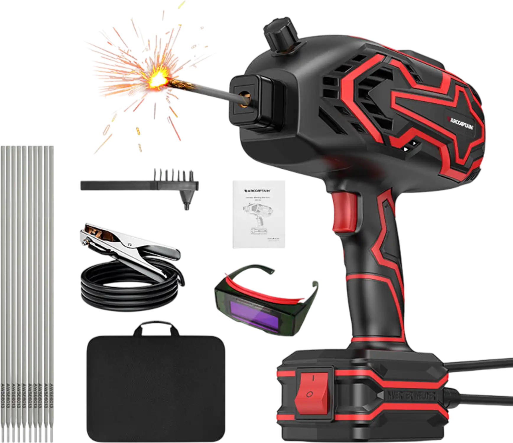 Arccaptain ARC140D Handheld Stick Welder 140A Portable 110V New