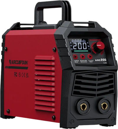 Arccaptain ARC200 Stick Welder Synergic 200A IGBT Inverter 110/220V New