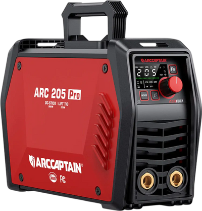 Arccaptain ARC205 Pro Stick Welder Dual Voltage IGBT Inverter SYN App Control New