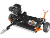 MechMaxx 48" Tow-Behind ATV Offset Flail Mower,  B&S 13.5HP 420cc E-start Gas Engine Powered; Adjustable Mowing Height,  ATV120
