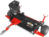 MechMaxx 55" Tow-Behind ATV Offset Flail Mower, 23HP 679cc E-start Gas Engine Powered; Adjustable Mowing Height, ATV140