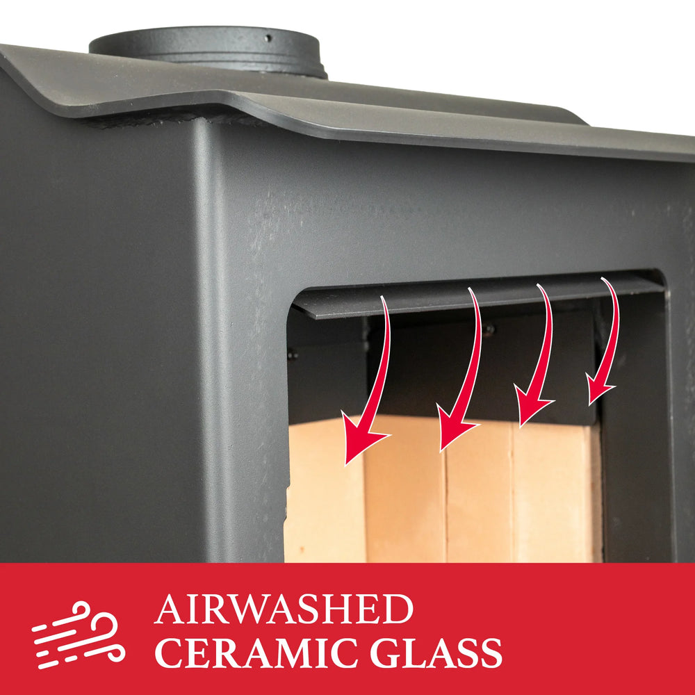 Ashley Hearth AW1120E-P EPA Certified 1,200 sq. ft. Wood Stove New