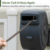 Giraffe Tools Retractable Garden Hose Reel 1/2in-100ft Dark Grey New