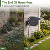 Giraffe Tools Retractable Garden Hose Reel 1/2in-100ft Dark Grey New