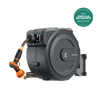 Giraffe Tools Retractable Garden Hose Reel 1/2in-100ft Dark Grey New
