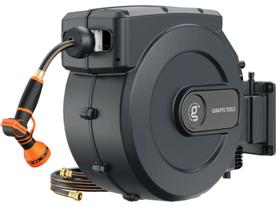 Giraffe Tools AW50 Retractable Garden Hose Reel 5/8 in-115ft New