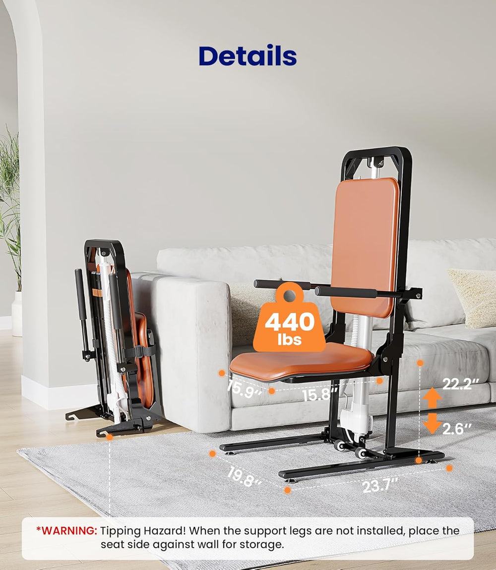 Vocic MAIDeSITe AX05 Heavy-Duty Sit-to-Stand Lift Chair 440 Lb Capacity New