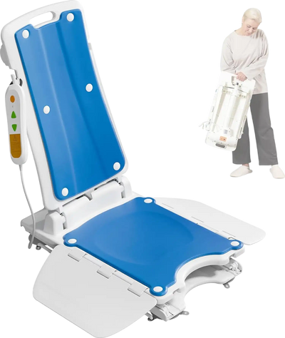 Vocic AX07 Electric Bath and Floor Lift Chair Lightweight Waterproof 300 Lb Capacity New