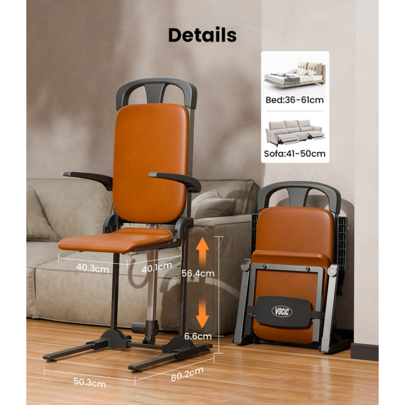 Vocic AX15 Electric Lift Chair Sit-to-Stand Foldable 440 Lb. Capacity New